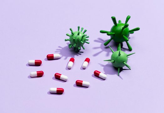 High angle pills cure for virus